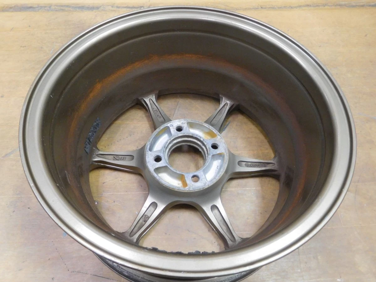 JDM 16-211 P1 Racing 215in 6.5J +40 PCD100-4H Wheels for Roadster EG C No Tires - Image 9