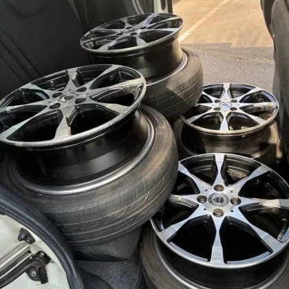 JDM WORKSCHWERT 5.5J 4H/100 LS2000 165/50r16 No Tires