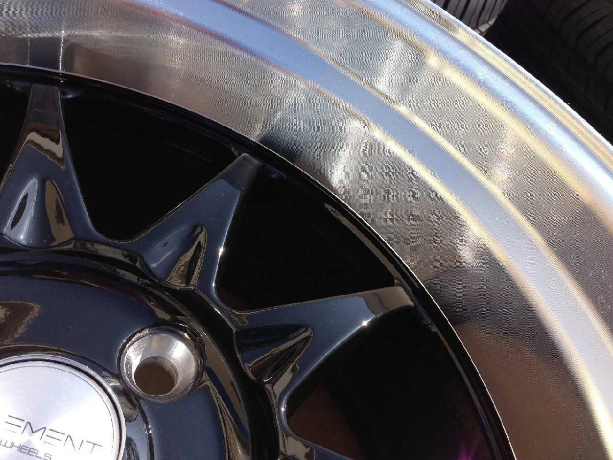 JDM Undriven CH1275/Imported 15-inch 4-pack set 15x8J 4H PCD100 ±0 off No Tires - Image 5