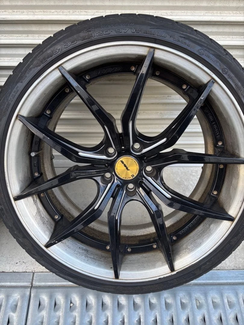 JDM RAYS Gravillage ITSU 57FXX PRO 20-inch 4-Book No Tires - Image 5