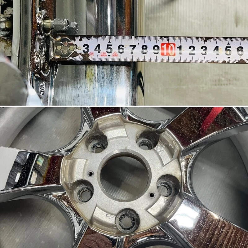 JDM WORK Discontinued LS 105 208.5J +16 114.3/5-Hole 3-Piece O-Disc De No Tires - Image 9