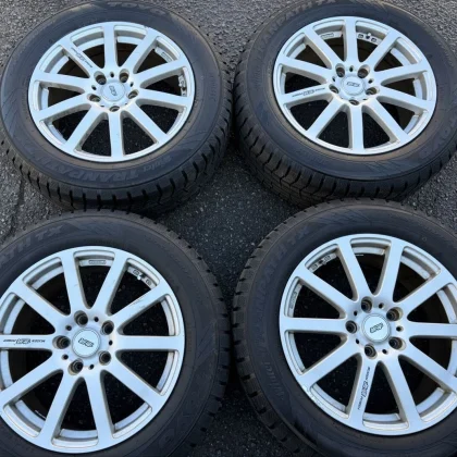 JDM Studless tires 225/60R17 TOYO TX deep tread 7J PCD 114.3 5-lug 64m No Tires