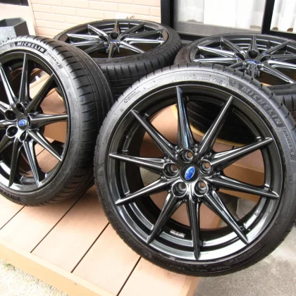 JDM Rare scratch-free Subaru BRZ STI Sports genuine 18-inch wheels wit No Tires