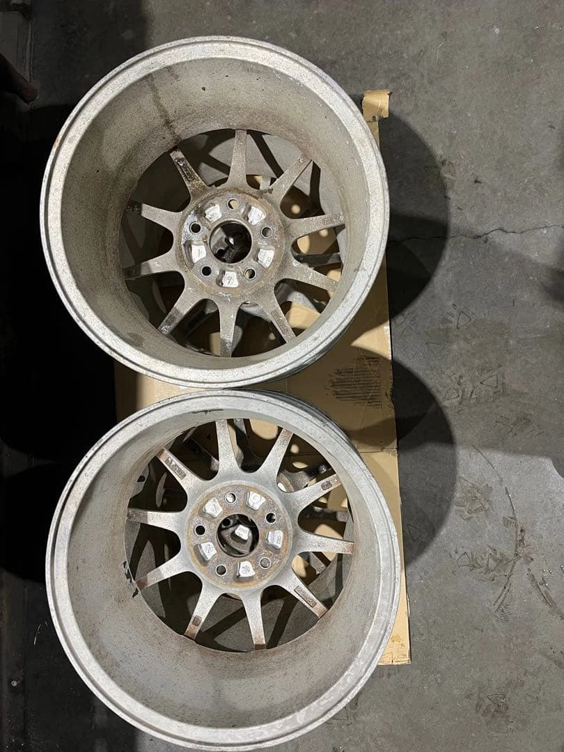 JDM DC2 Integra Type R genuine wheels 98 spec No Tires - Image 10