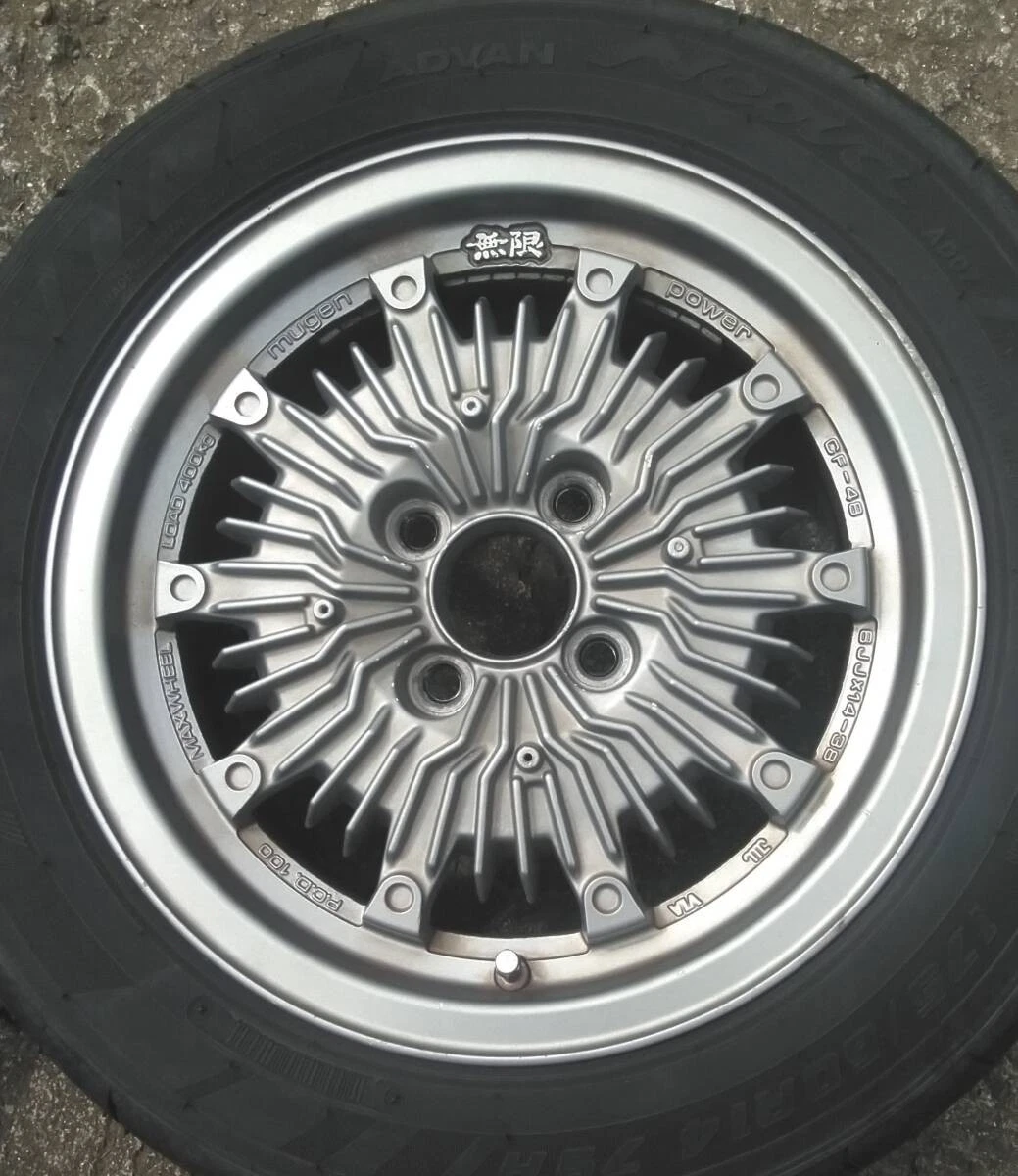 JDM Honda Beat Limited Edition MUGEN CF-48 Ultra Rare 13" 14" Front an No Tires - Image 7