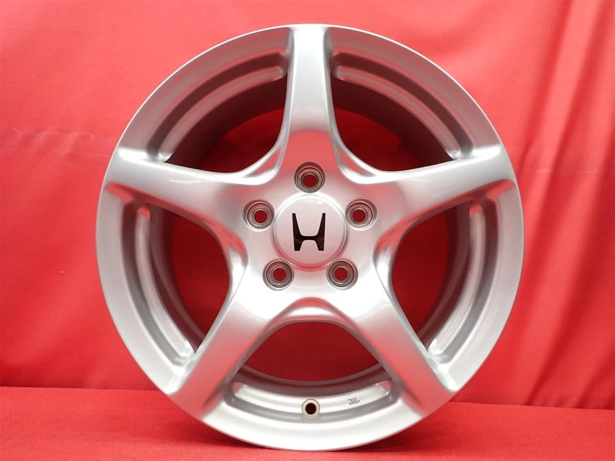 JDM Genuine HONDA S2000 Used Wheels 4Book 6.5/7.5J PCD114.3 5-Hole +55 No Tires - Image 5