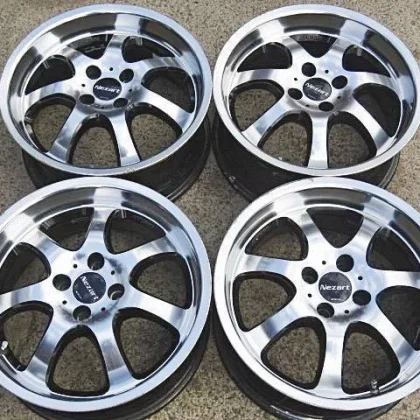 JDM Rare USDM deep rims WORK Nezart work 16-inch 7J +38 PCD100 Cup JD No Tires