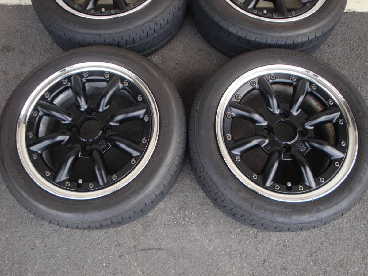 JDM Perfect for light trucks and kei cars SSR Watanabe RS-8 14-inch al No Tires - Image 2