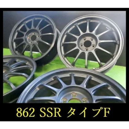 JDM 862 Lightweight Rare SSR Type F Wheels 18x7.5J 5-Hole PCD100 +48 4 No Tires