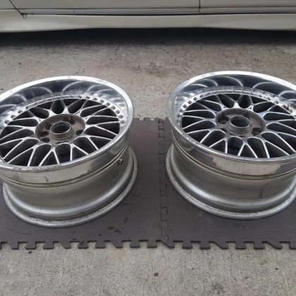 JDM Deep rims Stich Mesh 1 plated MR 9J+15 17114.3 sold for 9J+11 for No Tires