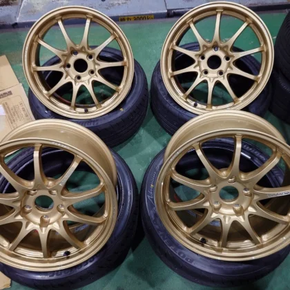 JDM Ultra 4-Book Set 5-Lug 178J +38 PCD114.3 RAYS VOLK RACING CE28N+ W No Tires