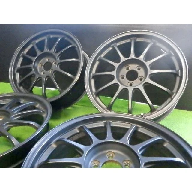 JDM 862 Lightweight Rare SSR Type F Wheels 18x7.5J 5-Hole PCD100 +48 4 No Tires - Image 2