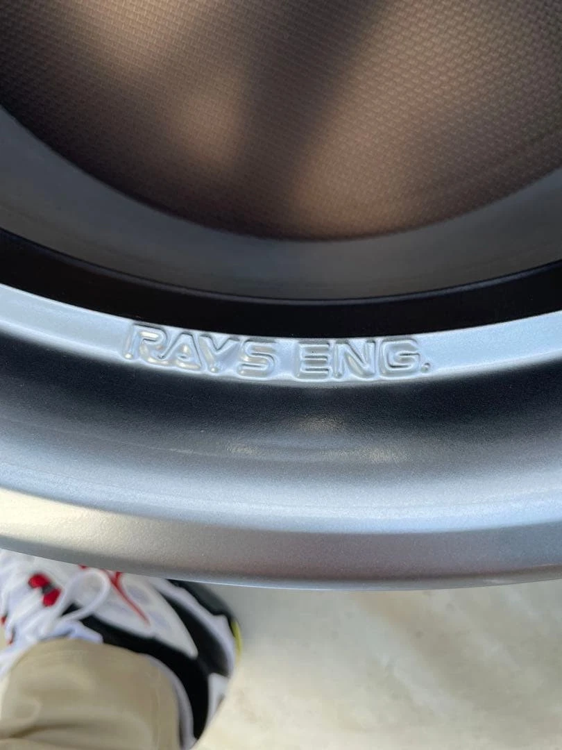 JDM ZST Genuine RAYZ19 Silver Aluminum Wheels 5-Spoke No Tires - Image 4