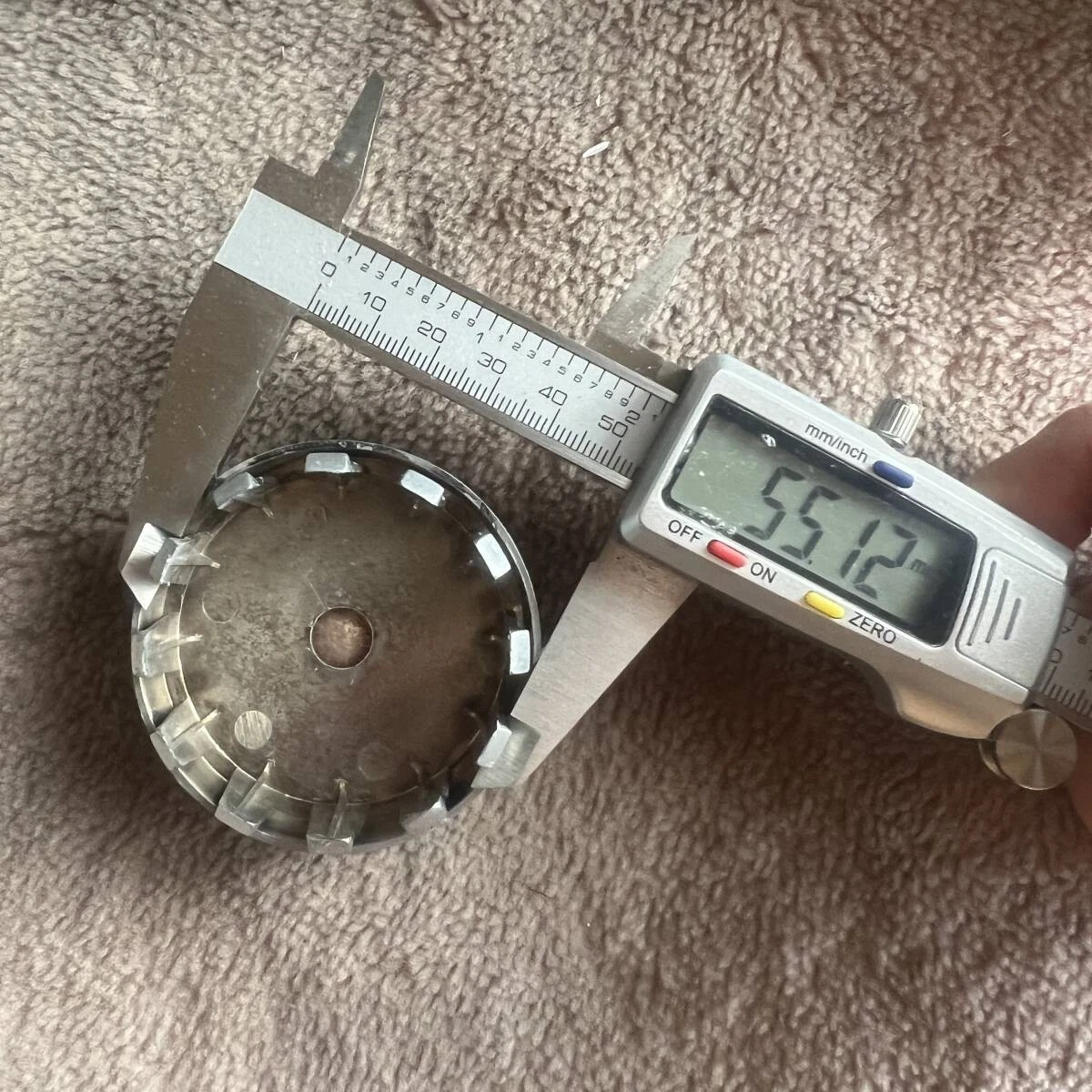 JDM C180-12WEDS SPORT Wedssports RS-5 Aluminum Wheel Center Caps Used No Tires - Image 6