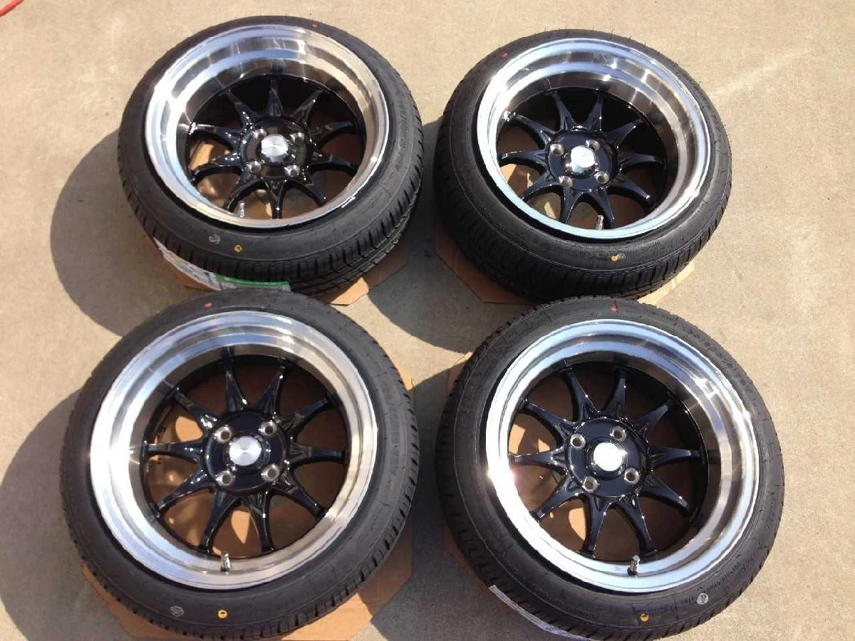 JDM Undriven CH1275/Imported 15-inch 4-pack set 15x8J 4H PCD100 ±0 off No Tires