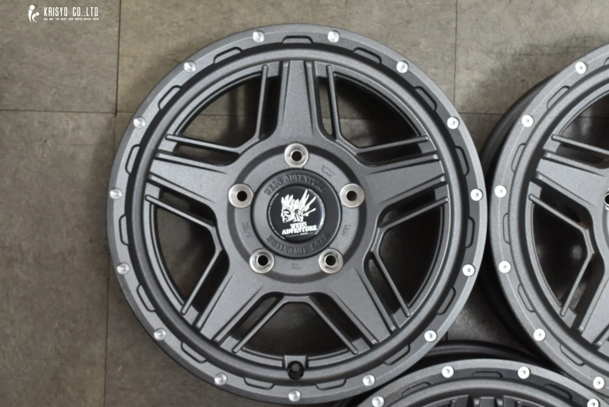 JDM For Dressing Up Yourself WEDS Madvance 07 16-inch 5.5J +22 PCD139. No Tires - Image 5