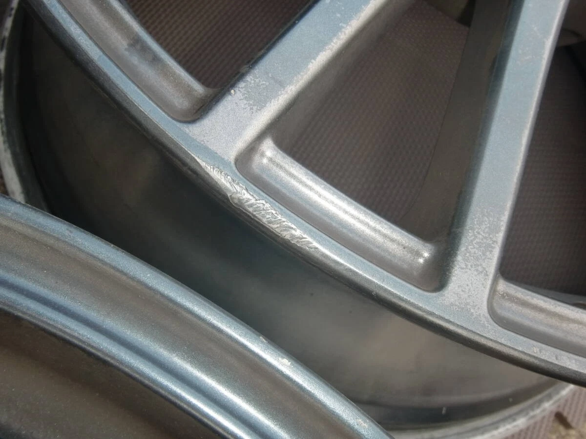 JDM Available GRB WRX STi Spec C genuine wheels ENKEI 18x8.5J offset 5 No Tires - Image 9