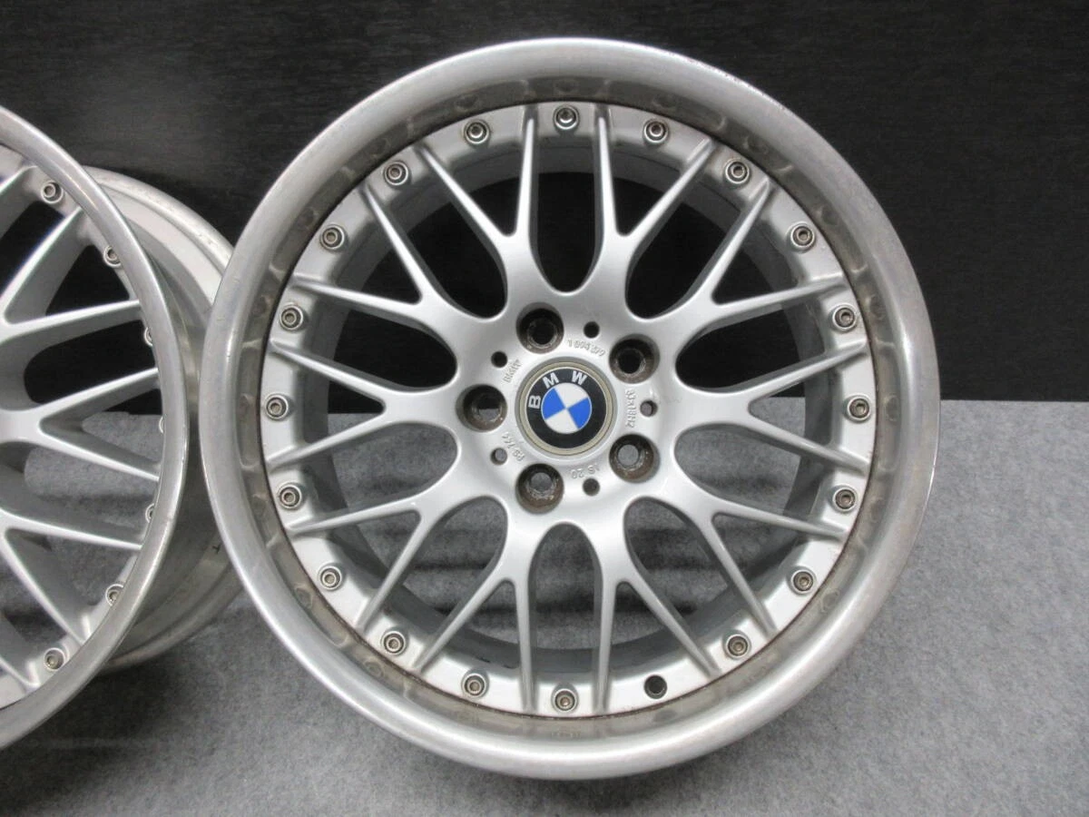 JDM Imported rare BMW genuine Black Spoke Composite II wheels made by No Tires - Image 2