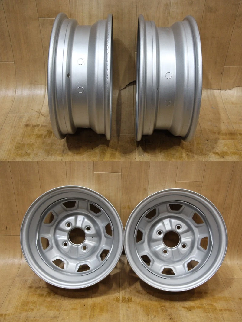 JDM B555 Rare Nissan Genuine 14x5J+25 PCD114.3 4-Lug Hub Diameter 73mm No Tires - Image 10