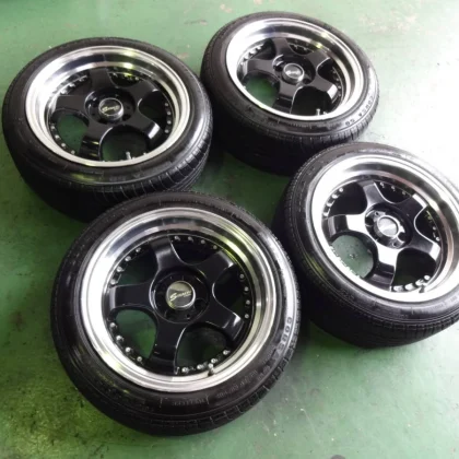 JDM DEEPS Stealth Racing PROGRESS K35 Tires 4-Pack 185/50R16 for Honda No Tires