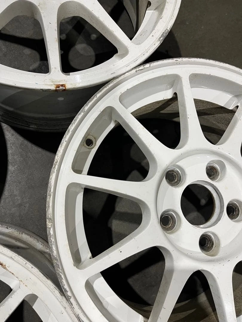 JDM DC2 Integra Type R genuine wheels 98 spec No Tires - Image 8