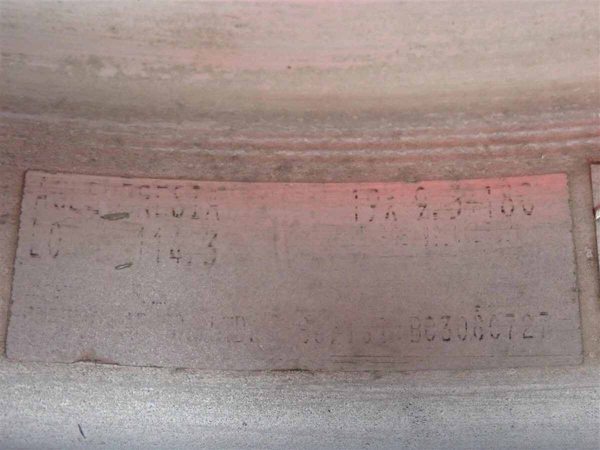 JDM Set of 2 used out-of-print wheels SSR AGLE BRESIA 9.5J 19mm PCD114 No Tires - Image 8