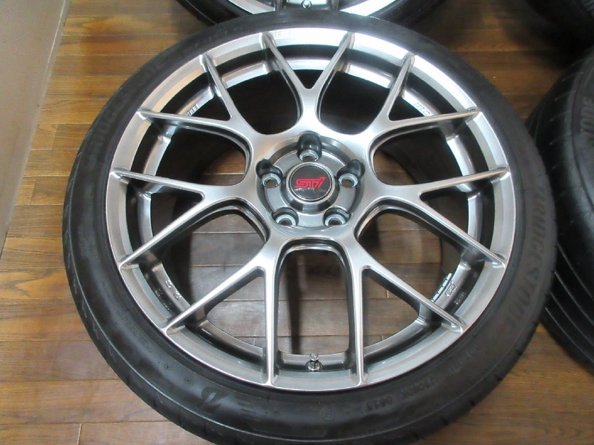 JDM BBS STi Performance tires for the Subaru VN series Levorg 19-inch No Tires - Image 4