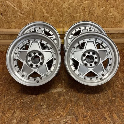 JDM Hayashi Racing Palace 505 Deep Rim 15x7J+10 114.3/4 Bolt Pattern F No Tires