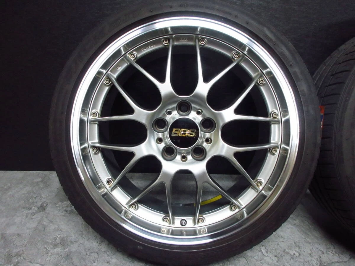 JDM BBS RS-GT 19 BMW F30 F31 F34 E90 E91 E92 E93 E89 Z4 E46 E36 E85 E8 No Tires - Image 2