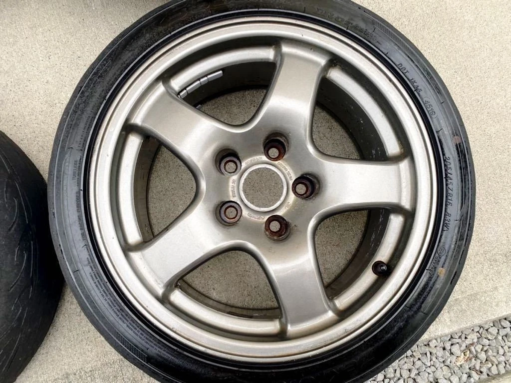 JDM Rare forged Nissan genuine BNR32 Skyline GT-R NISMO BBS FORGED 4-B No Tires - Image 4