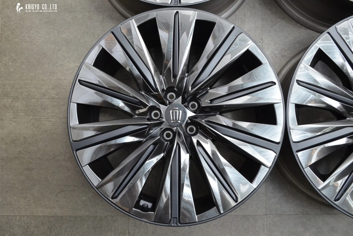JDM Removed from a new car Toyota Crown Estate RS OEM 21in 8.5J +35 PC No Tires - Image 3