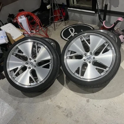 JDM Work Gnosis CVD 21 inch 9.5j 32 114.3 No Tires