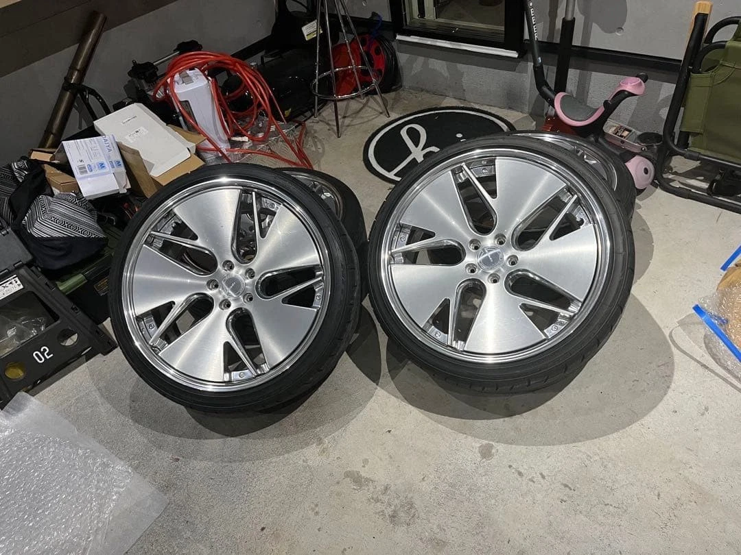 JDM Work Gnosis CVD 21 inch 9.5j 32 114.3 No Tires