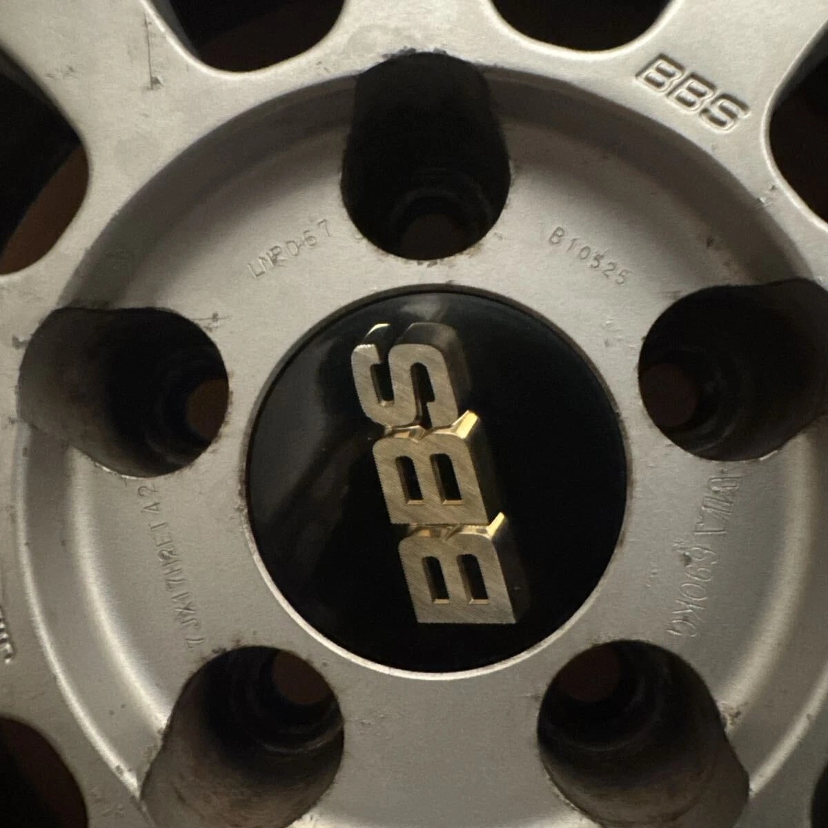 JDM BBS LM LMP 17-inch 7j 8j BBS No Tires - Image 5