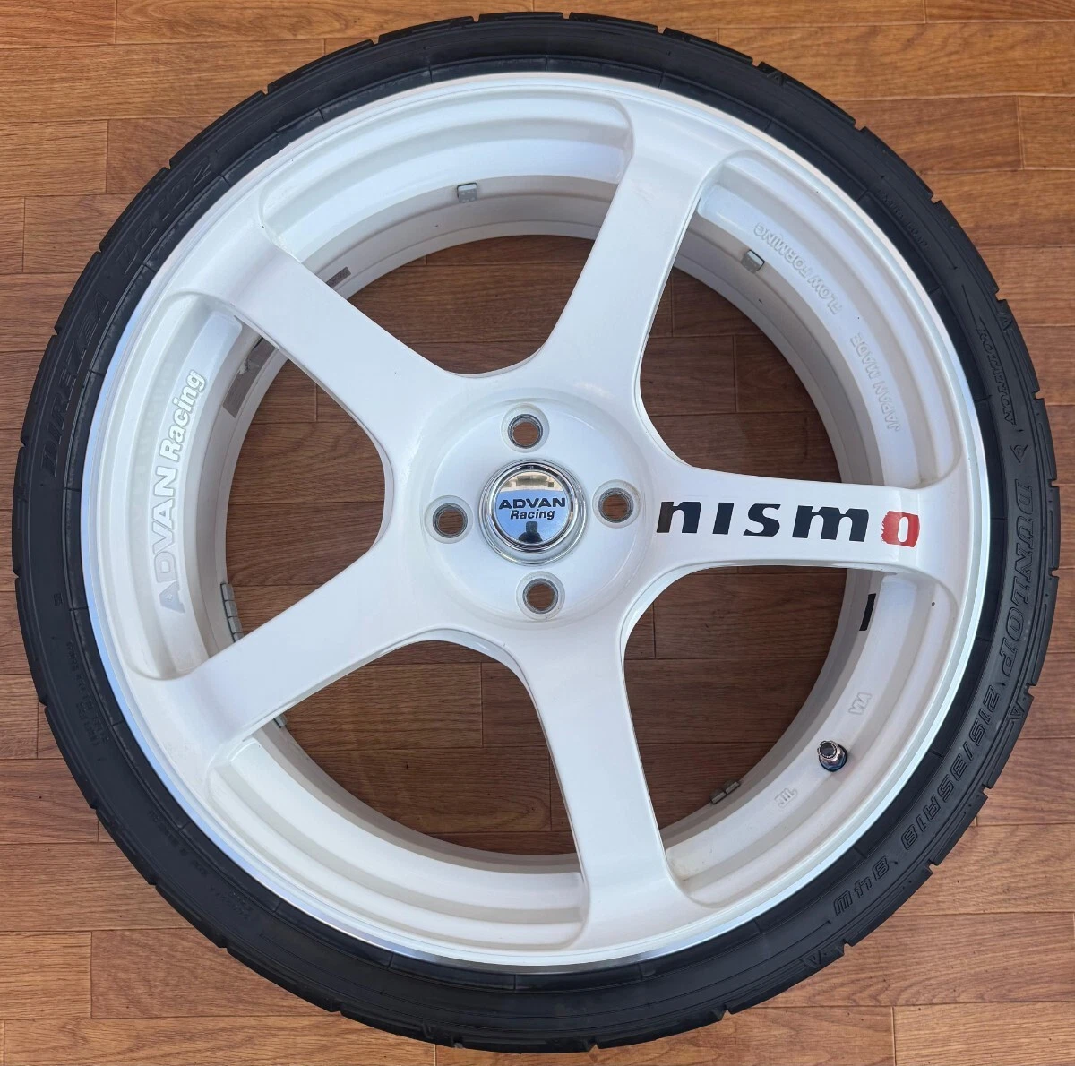 JDM Japan-made YOKOHAMA ADVAN Racing 18-inch wheels with DUNLOP 215/35 No Tires - Image 2