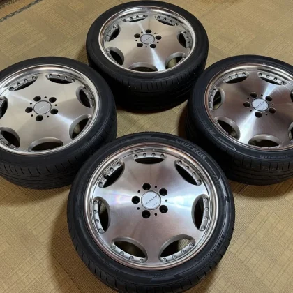 JDM AME SHALLEN 18-inch wheels PCD 114.3 7.5J +48 offset 5-lug 225/40/ No Tires