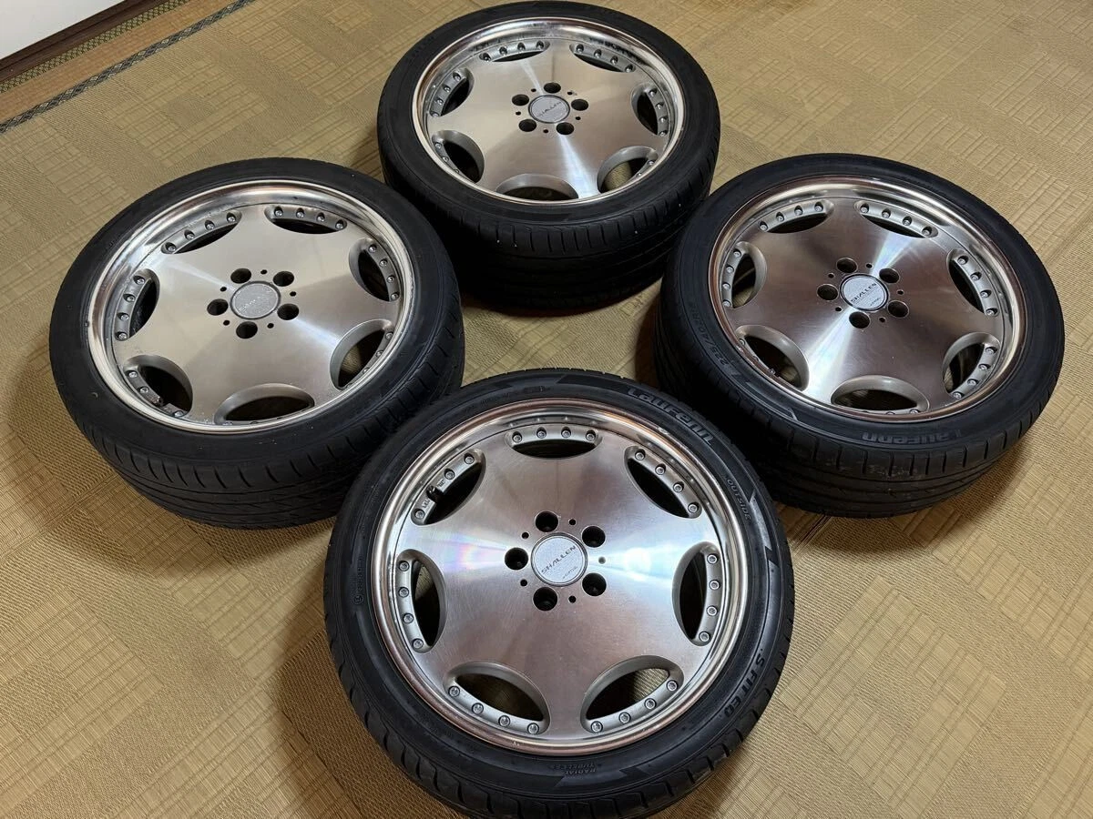 JDM AME SHALLEN 18-inch wheels PCD 114.3 7.5J +48 offset 5-lug 225/40/ No Tires