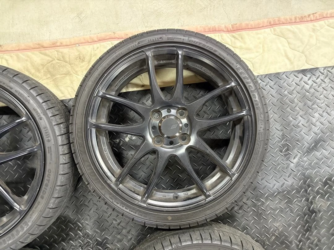 JDM Burring Groove WORK EMOTION CR Kiwam 16 inch No Tires - Image 8