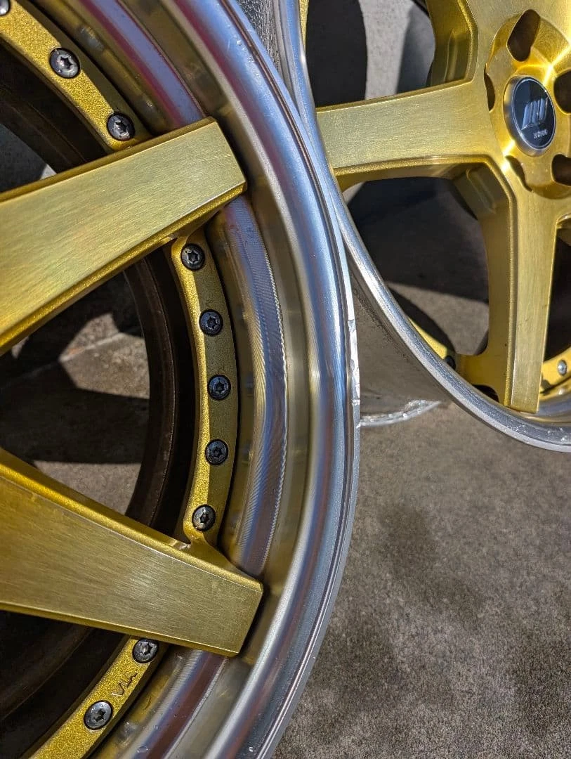 JDM WORK Gist Imperial Gold 19-inch No Tires - Image 8