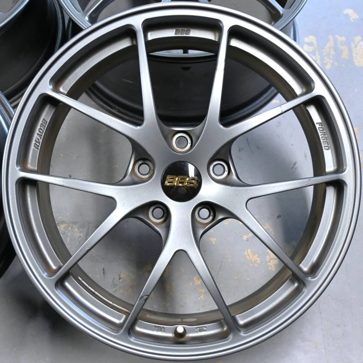 JDM BBS RI-A 8.0J Inset +45 PCD 114.3 5H RI-A032 GR Yaris FD2FN2EP3 Ci No Tires - Image 2
