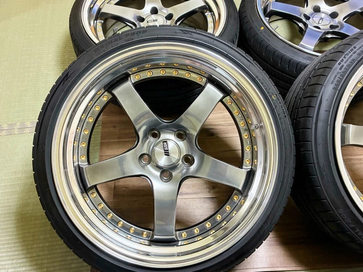 JDM SSR Professor SP4 199J 10J Skyline Crown Majesta Cima Celsior Mark No Tires - Image 3
