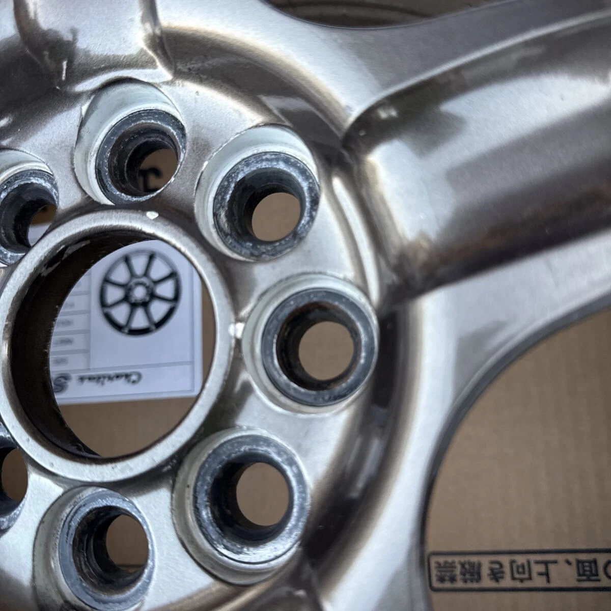 JDM Weds Sport RS-5 14x6J +39 PCD100 4-Book Set for Kei cars No Tires - Image 9