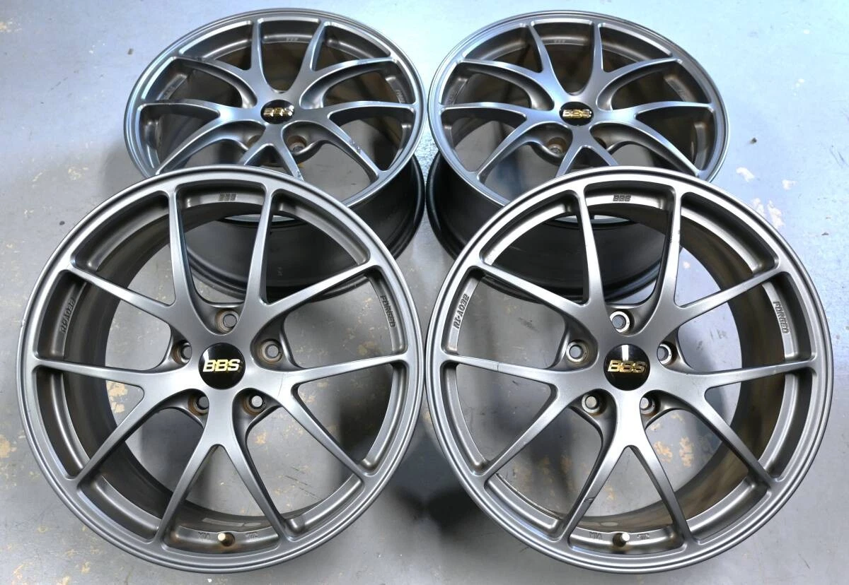 JDM BBS RI-A 8.0J Inset +45 PCD 114.3 5H RI-A032 GR Yaris FD2FN2EP3 Ci No Tires