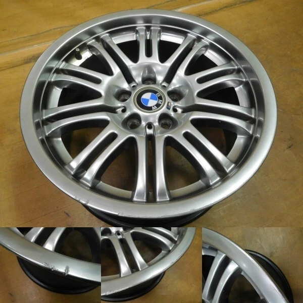 JDM 16-188 Rare BMW E46 M3 OEM 18in 9J+26 8J+47 spare wheels for wint No Tires - Image 6