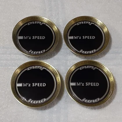 JDM M'z SPEED Juno Center Cap Set of 4 M'z SPEED No Tires