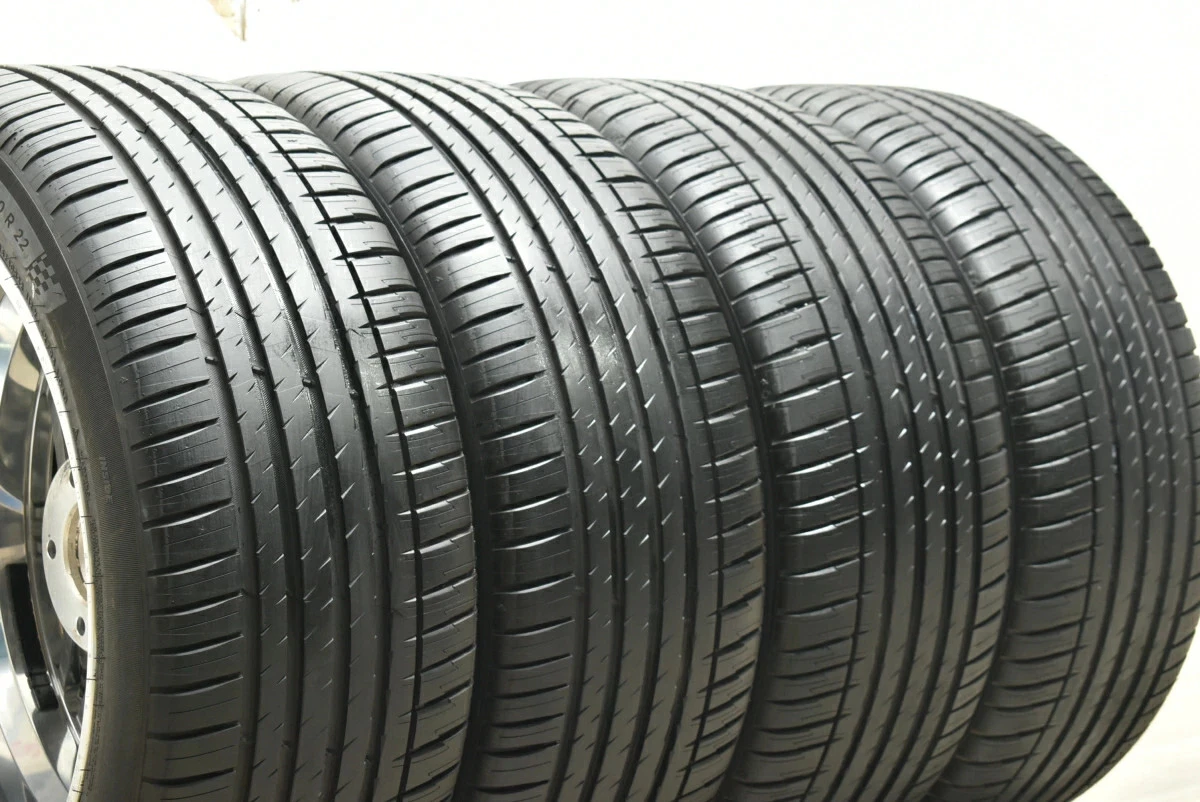 JDM Used VOSSEN EVO EVO-5 4-Book Set 2210.0J x 22+18 PCD 130 295/40R22 No Tires - Image 8