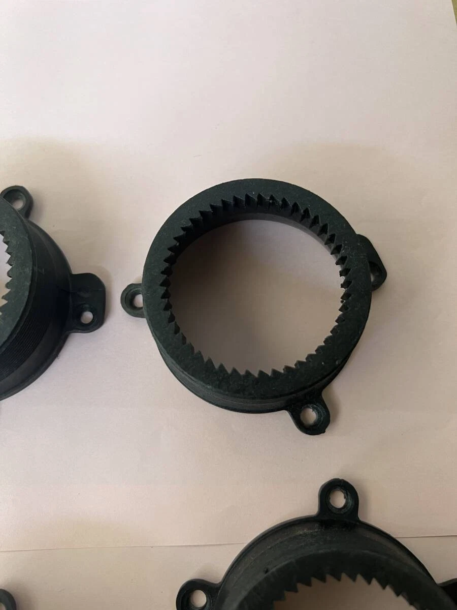 JDM C55-4Manufacturer's Clear Base Wheel Center Caps 4 pieces No Tires - Image 5