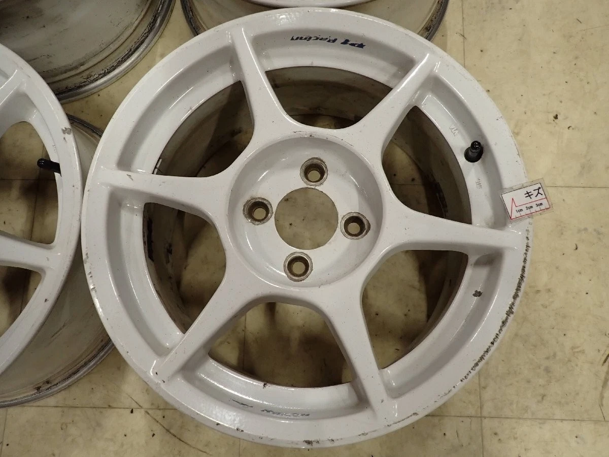 JDM Set of 4 books addressed to a company 15x7J Buddy Club P1 Racing A No Tires - Image 5