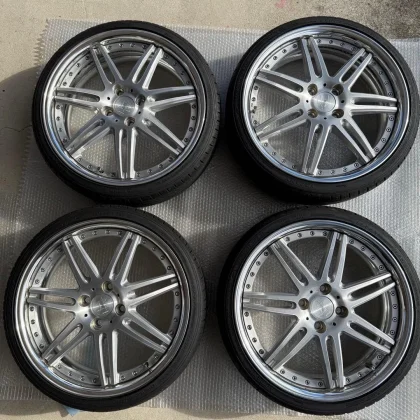 JDM Work Rizaltado 5.5j +46 thread 4 hole 17 inch No Tires