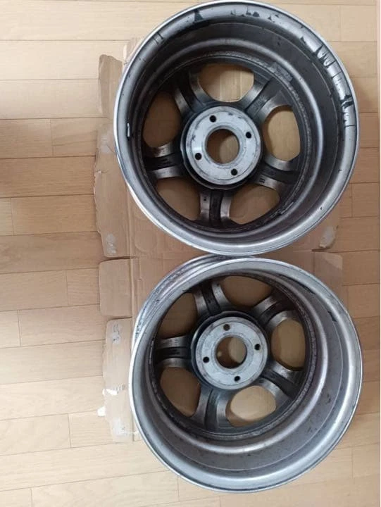 JDM PCD110-4H 6.5J work Meister S1 Deep Rim 2-Book Set No Tires - Image 4